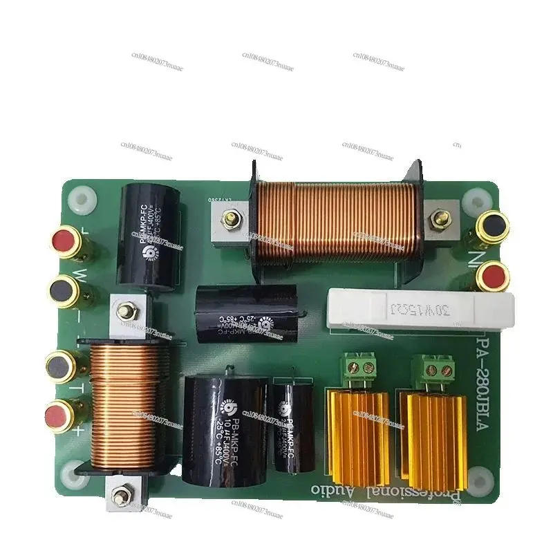 

800 Вт твитер, низкочастотный динамик, 2-полосный кроссовер, 2500 Гц, PA-280, делитель высоких частот для 15-дюймового профессионального сценического динамика, 1 шт.