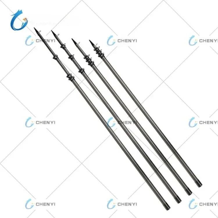 Custom Length Carbon Fiber Telescopic Pole Boat Outriggers Fishing Outrigger Poles With Quick Clamp