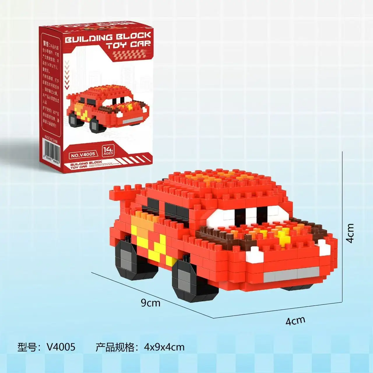 ديزني سيارات اللبنات البرق ماكوين جاكسون العاصفة شخصية كرتونية لعب سالي كاريرا ليجا للأطفال هدية عيد ميلاد #6