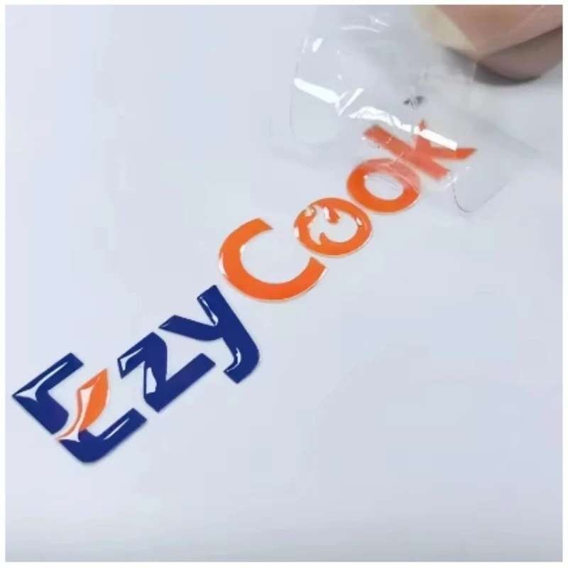 Custom Transfer 3D Sticker Transfer Sticker Company Logo Wedding UV Print Personalized Transfer Stickers
