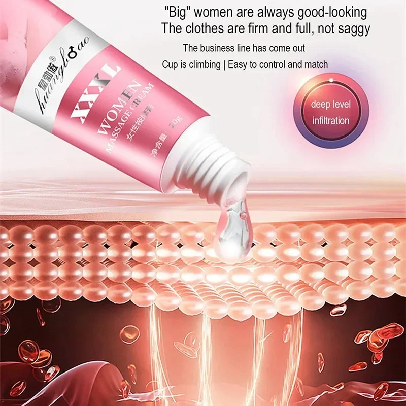 1PCS 20g Breast Enlargement Cream Female Chest Care Lift Firming Massage Oil Chest Enhancement Elasticity Breast Bust Care