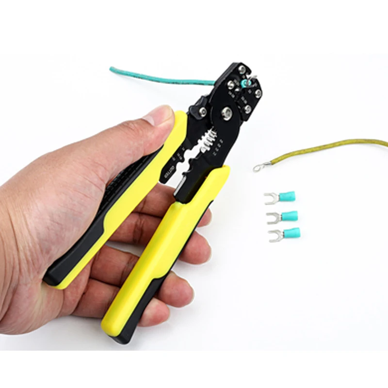 NEW Multifunctional Crimping Pliers Wire Stripper Cutter Crimper 10-26AWG Crimping Tool Terminals Electrical Clamp Mini Tools