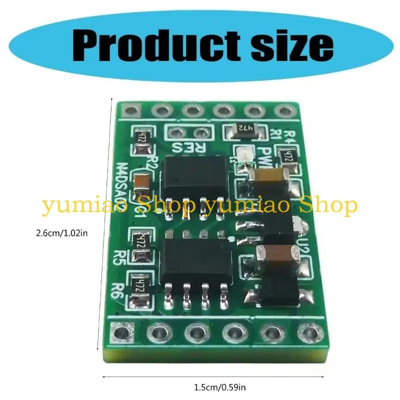 587B 55-125℃ DS18B20 Sensors 1-2CH RS485 Digital Temperature Collector Module for Thermostat Home Monitoring Accessories