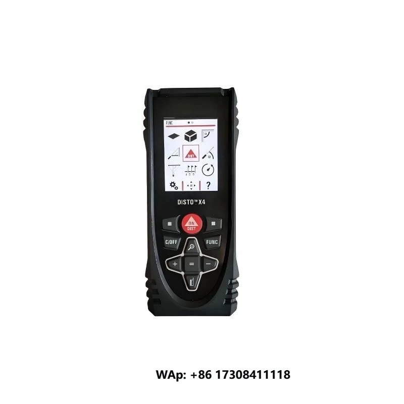 Leica DISTO X4 Rugged  Distance Meter with Pointfinder 150M IP65 Rated AA Alkaline Battery Powered