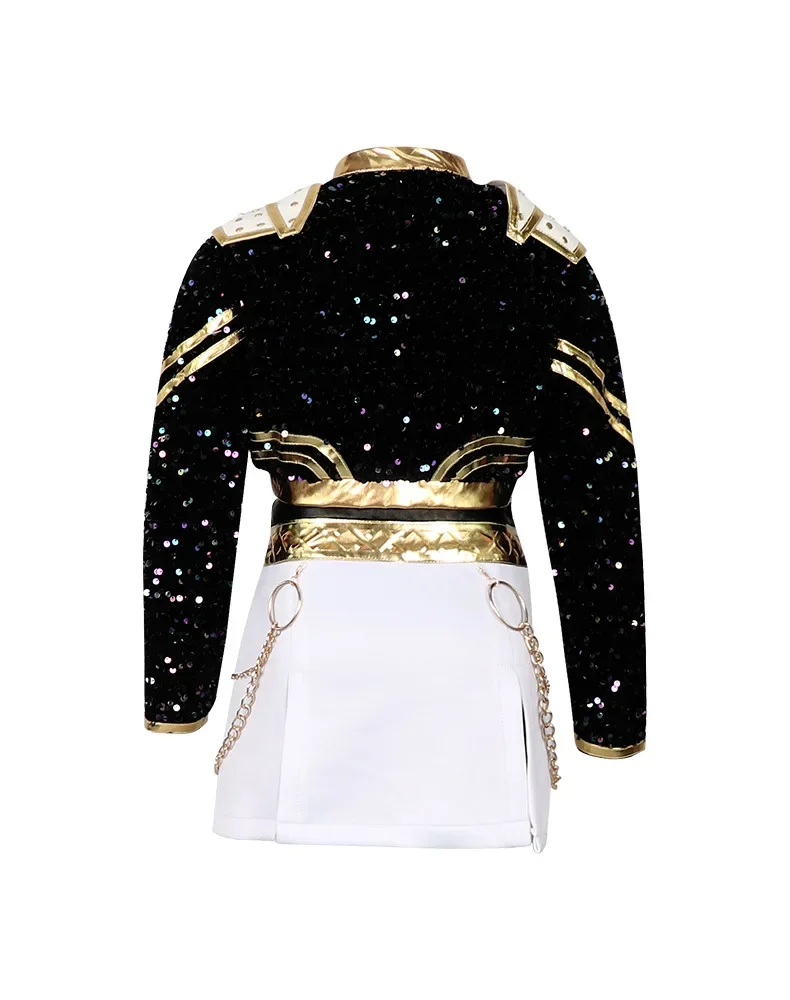 الصيادون ميرا رومي زوي تأثيري الاطفال الفتيات سترة زي 2025 الشياطين طفل الفتيان أفضل قبعة السراويل وتتسابق هالوين كرنفال حفلة البدلة