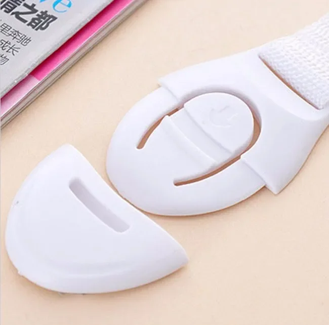 5pcs/Lot Drawer Door Cabinet Cupboard Toilet Safety Locks Baby Kids Safety Care Plastic Locks Straps Infant Baby Protection