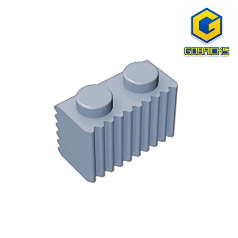 Gobricks 10Pcs Bricks Compatibel Assembleert Deeltjes 2877 1X2 Voor Bouwstenen Classic Merk Diy Educatief Tech Spare speelgoed