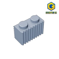 Gobricks-décennie s de construction, briques compatibles, 2877, 1x2, marque classique, bricolage, module dos, jouets de rechange, 10 pièces