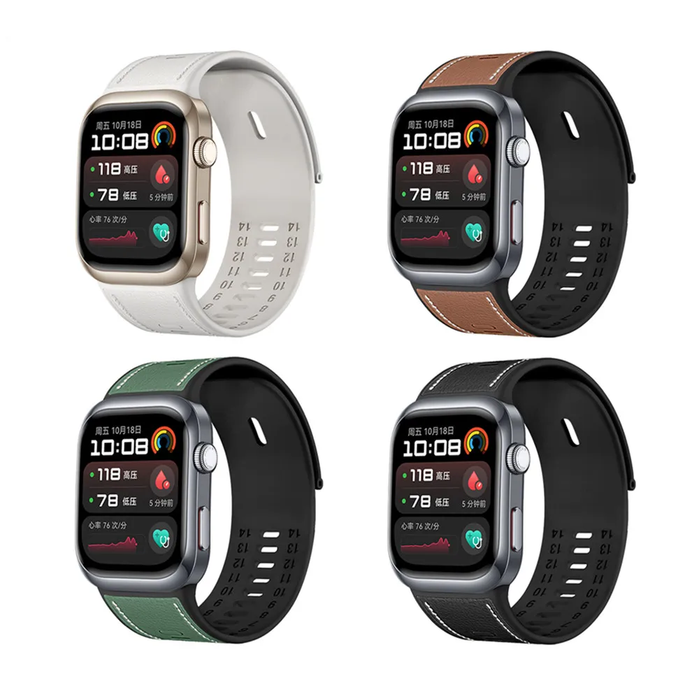 حزام سيليكون مركب لملحقات سوار المعصم الرياضي HUAWEI WATCH D2 باستثناء أبازيم الساعة