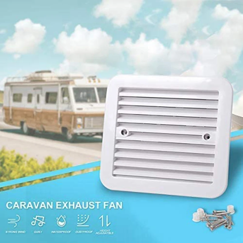 12V Universal RV Motorhome Strong Wind Cooling Trailer Exhaust Fan Caravan Effective Ceiling Mount Ventilation