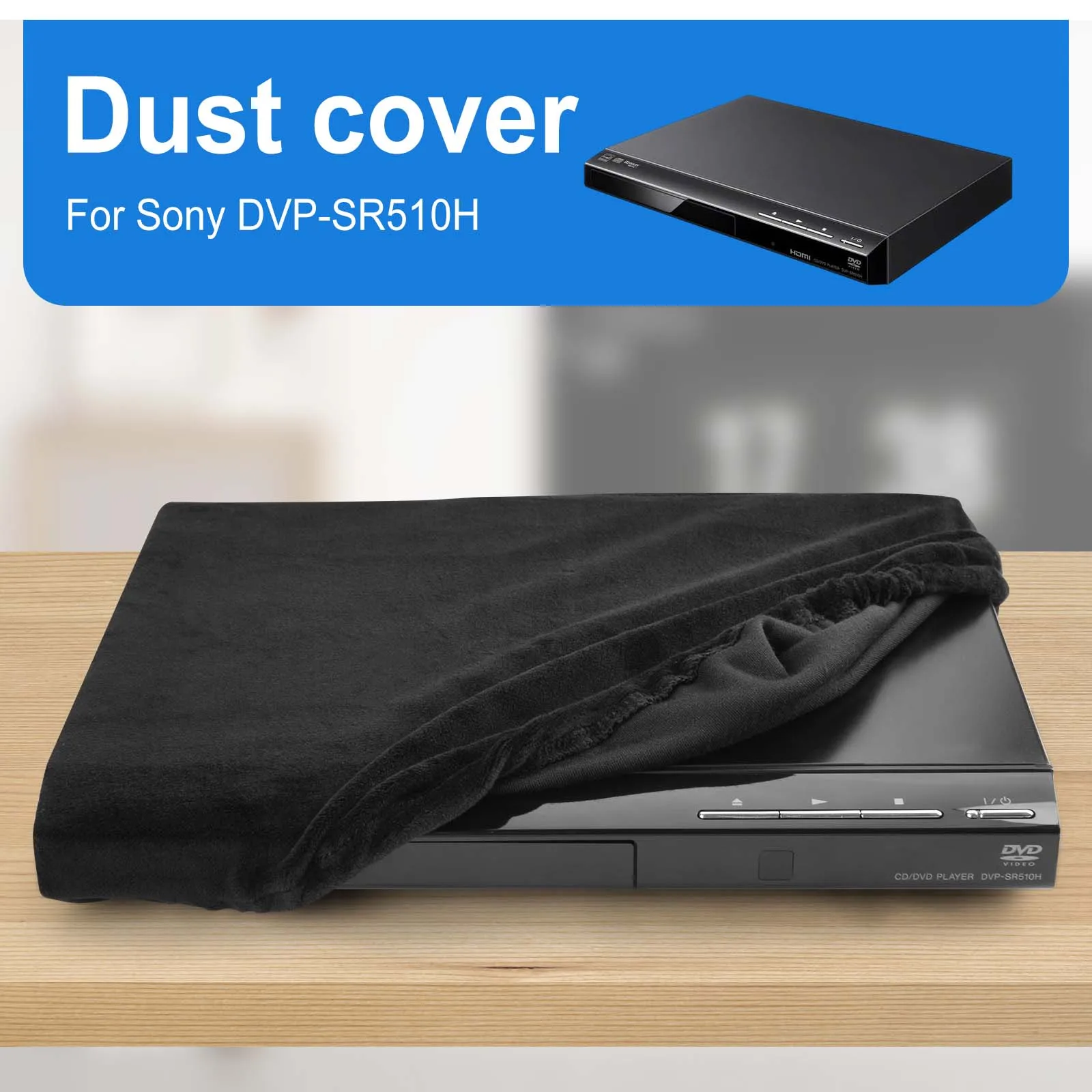 Stretch Dust Case Protective Cover DVD Player Protector for Sony DVPSR510H DVD Player