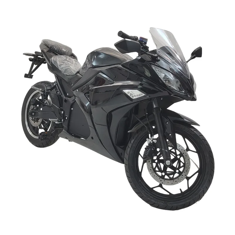 

2025 New Style 72 Volt Battery Votol Em100 Controller 3kw Qs Motor Large Electric Motorcycle With Pedals