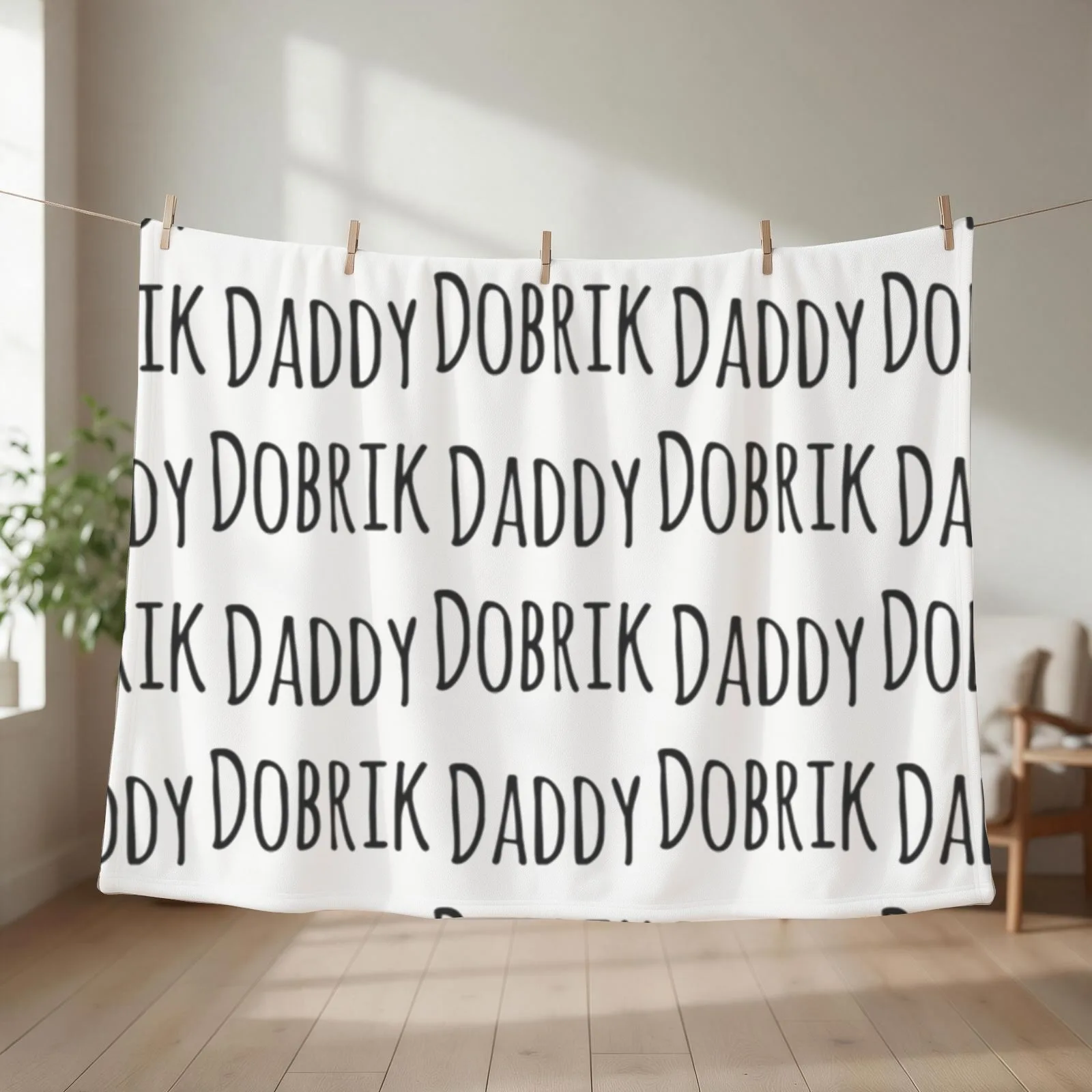 Daddy Dobrik (David Dobrik) Throw Blanket Thin manga Flannels warm winter Blankets