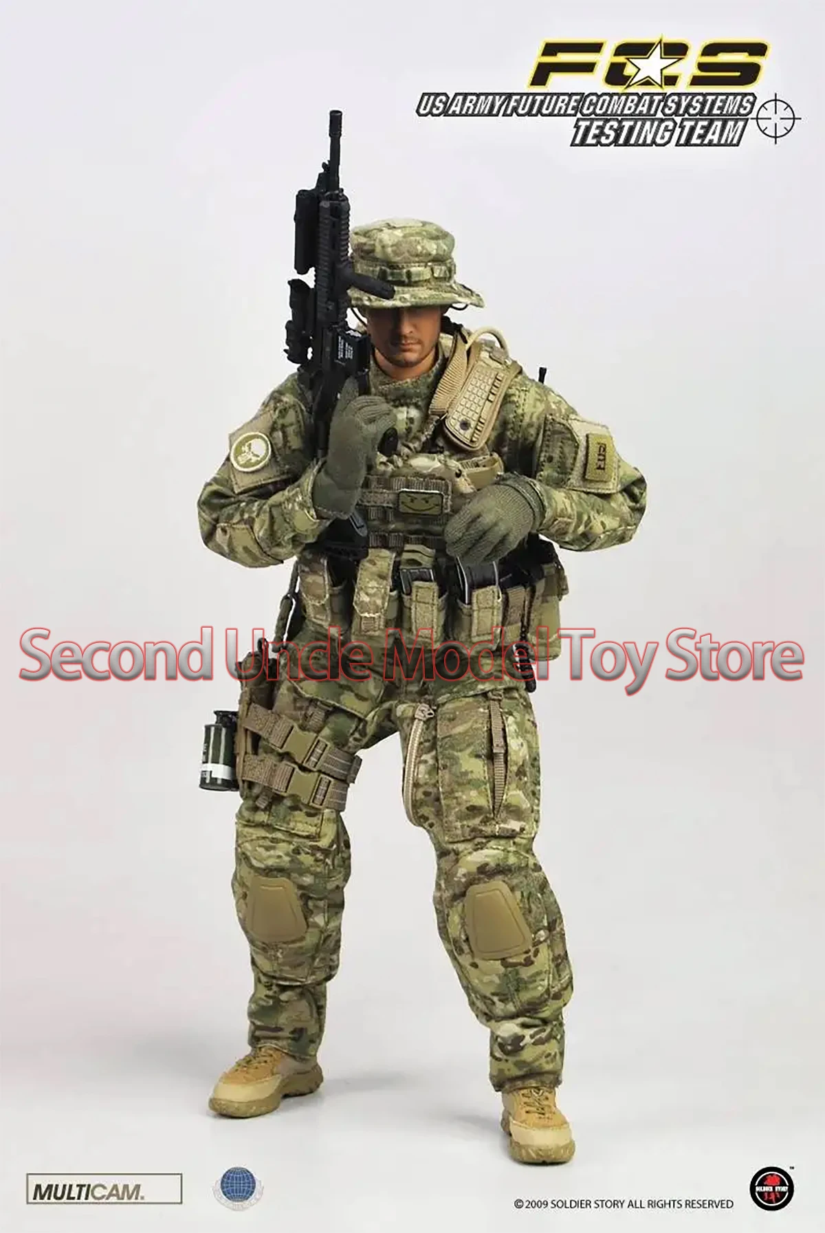 

Soldier story SS027 1/6 US Army Future Combat Systems Testingteam 12'' Male Soldier Action Figure Full Set Model Toys Gift