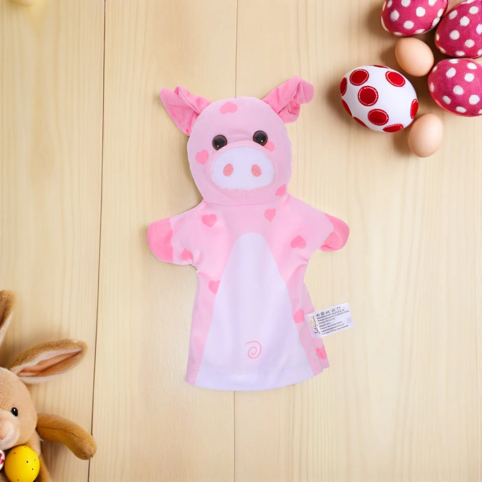 Farm Animal Hand Puppets Pig Kids For Toddlers Preschool Storytelling Pretend Play Classroom Supplies Soft Stuffed Animals