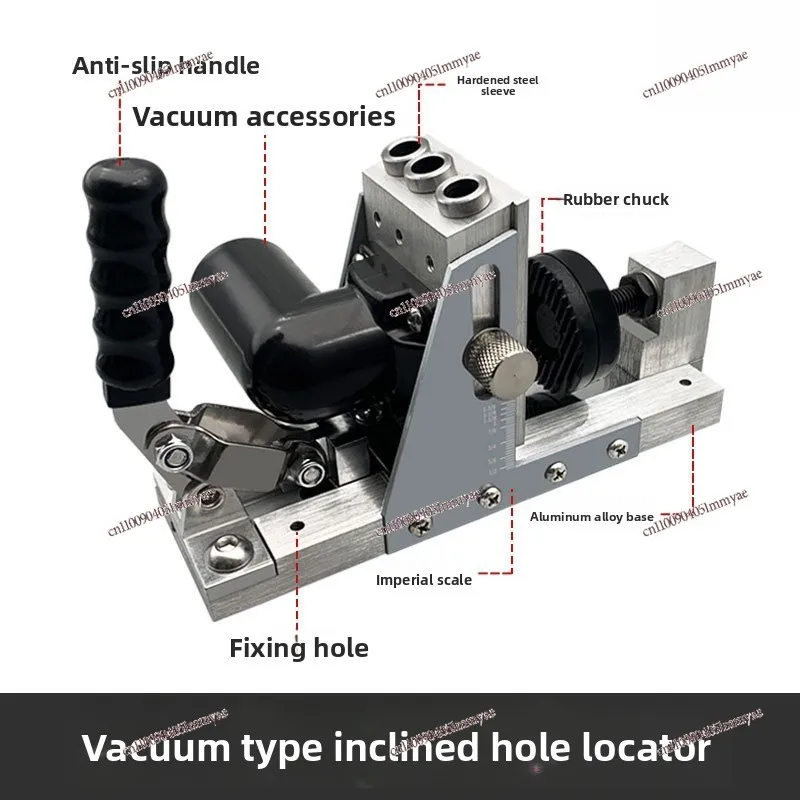 Woodworking Vacuum Oblique Hole Positioner Drill Bit Positioner 9.0 Plus Hard Oblique Machine 9.5 Tools