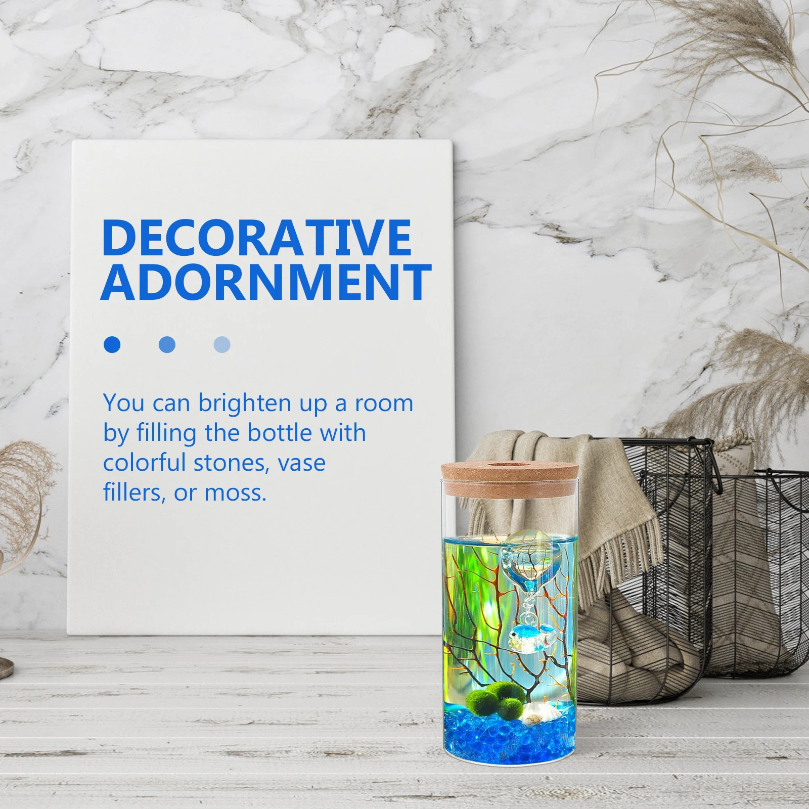 

Glass Terrarium Container Clear For Diy Micro Landscape Moss Plant Bedroom Bathroom Home Living Room Decoration Vase Glass