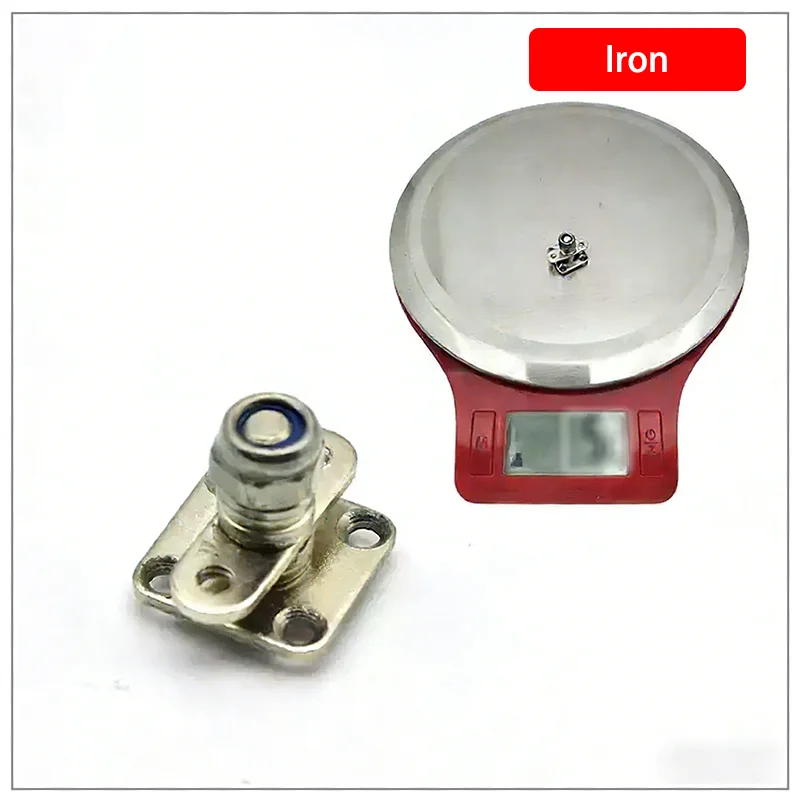 

3pcs Adjustable Torque Cross Damping Shaft Square Nickel-Plated Ironl Hinge for Industrial Electrical Medical Equipment