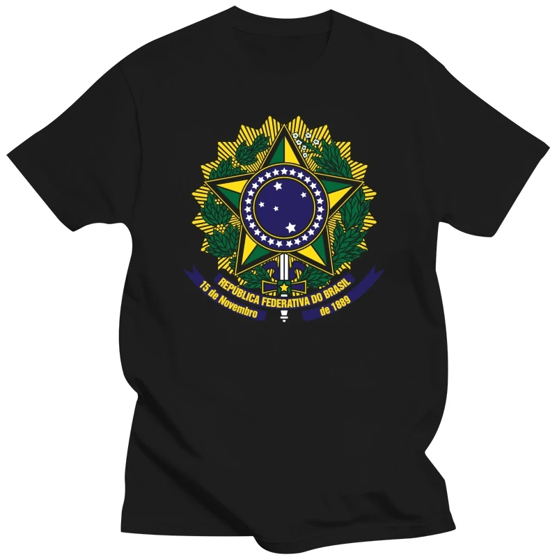 Brazil Brasil Coat Of Arms Brazilian Emblem Cruzeiro Do Sul Pride MenT Shirt