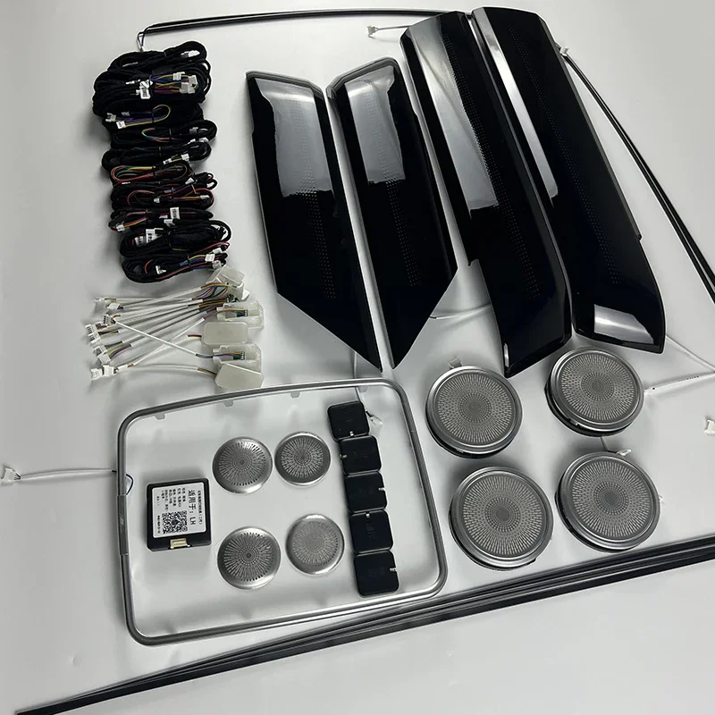 

Pop Fit For Land Rover Range Rover Vogue Led Ambient Light 2013-2017 64 Colors Interior Lights Footwell Light Ambient Light