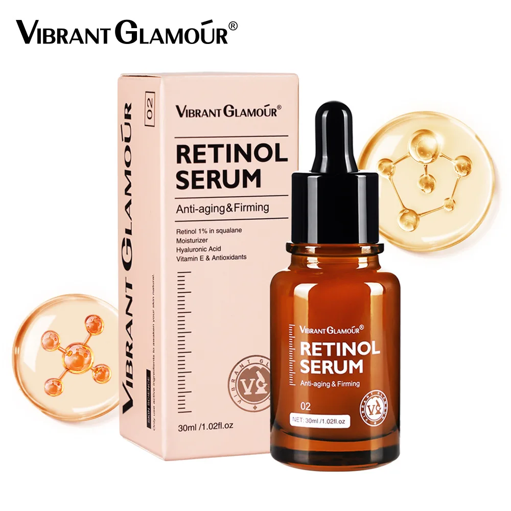 10pcs 30ml Retinol Face Serum Hydrate Liquid Face Moisturizing ​Nourish Skin Essence ​Refreshing For Female Skin Care