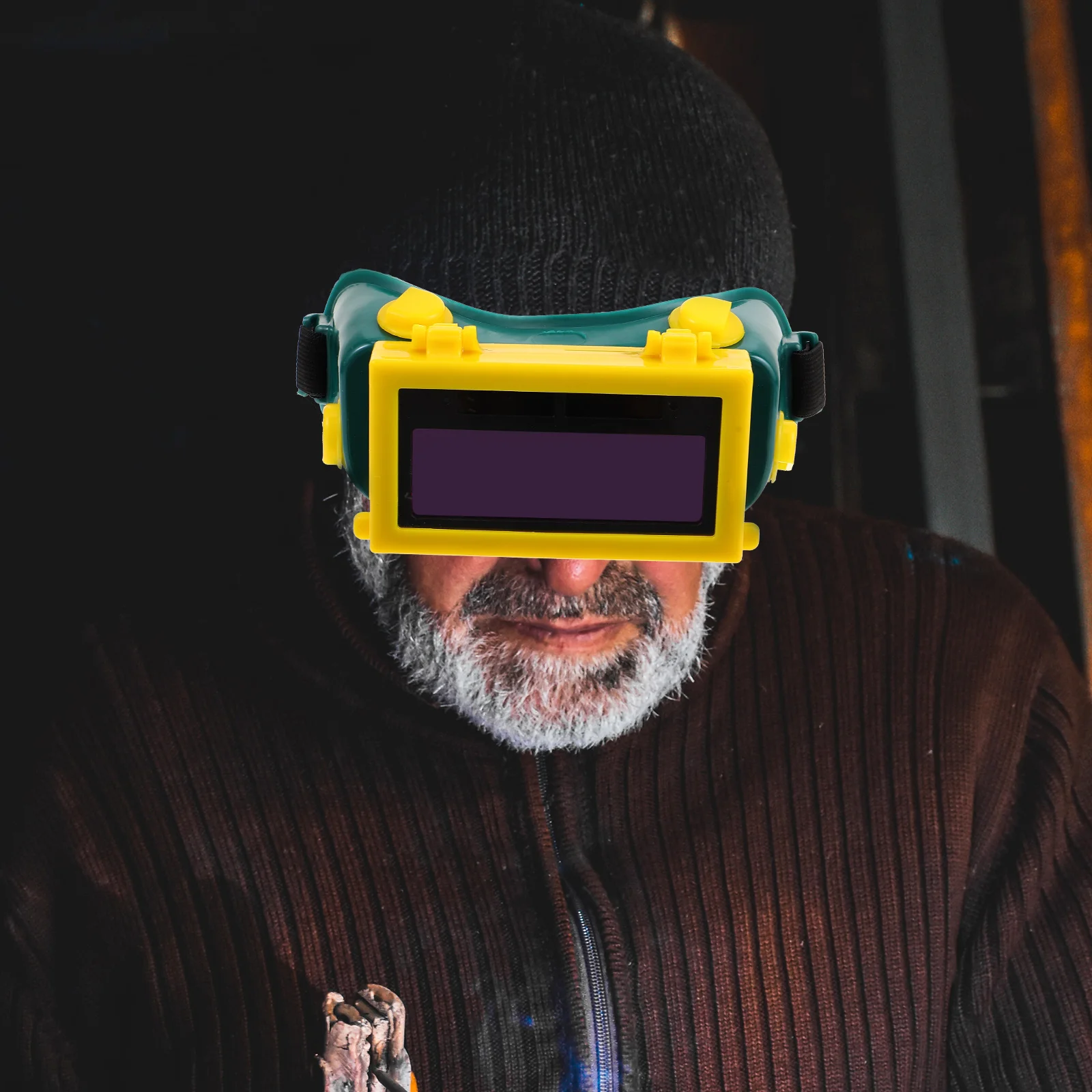 

Automatic Light-changing Welder Goggles Welding Protective Glasses for Home Use Shield Pvc Eyewear