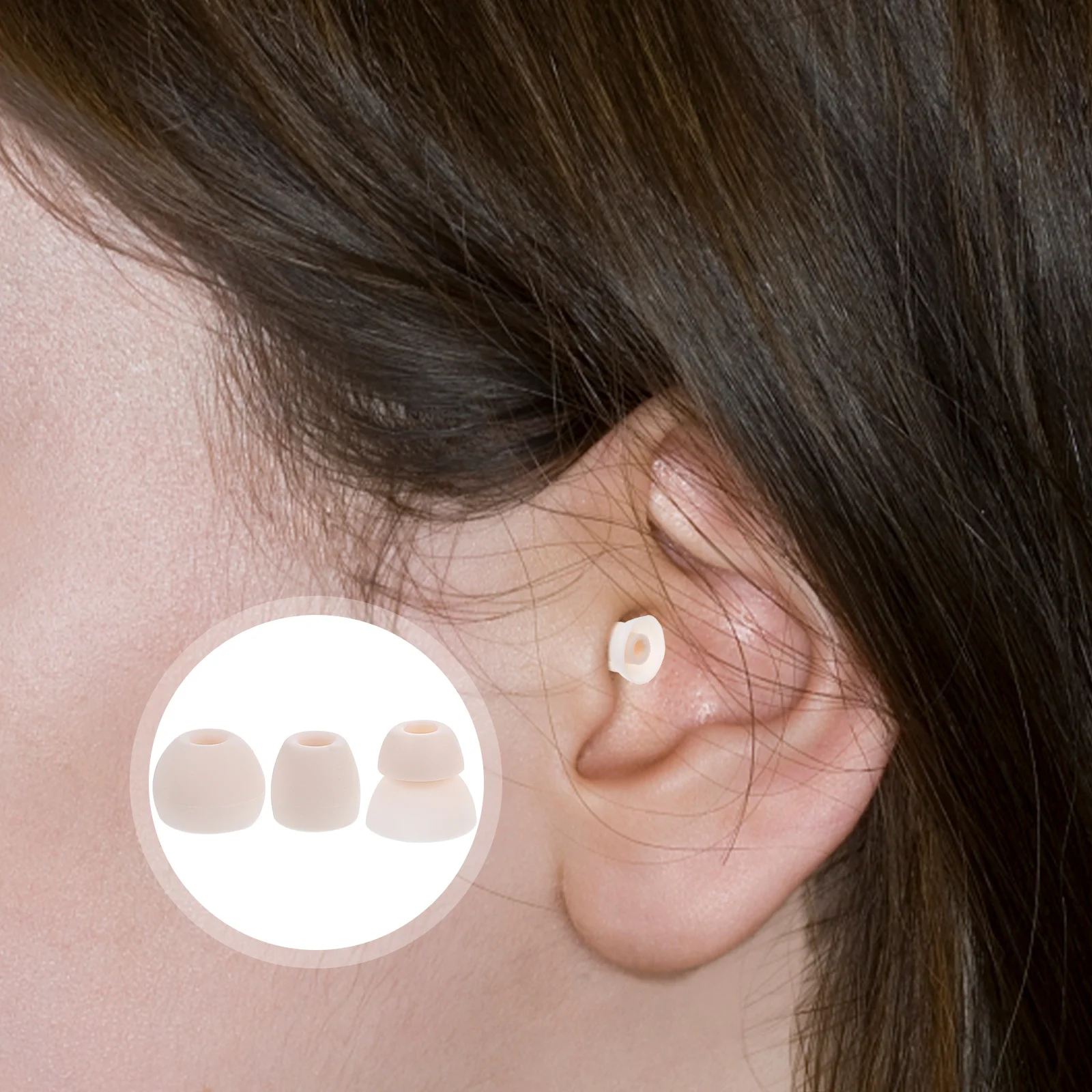 

8 Pcs Earphone Earbuds Cover Silicone Sleeve for Tip Case Accessories