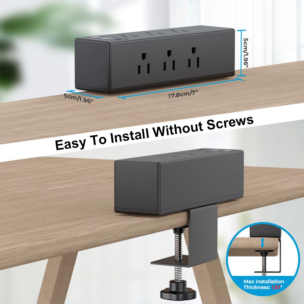 Desk Clamp Power St…