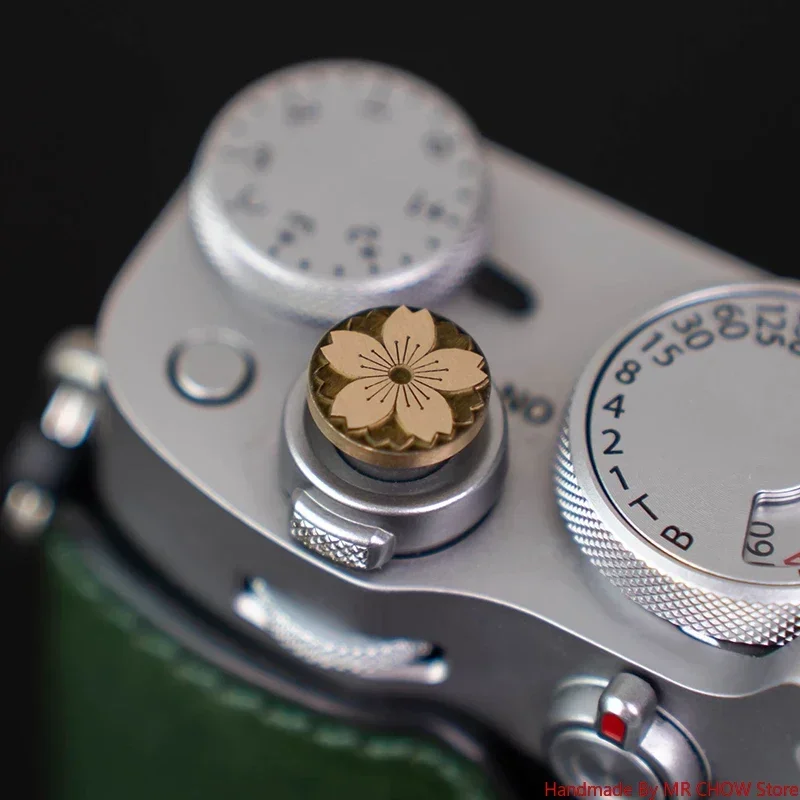 موضوع نمط النحاس مصراع الإصدار زر ل Fujifilm X100V X100VI X-T5 سوني RX10 RX10M4 لايكا Q3 D-LUX8 M10 نيكون Z f ZF