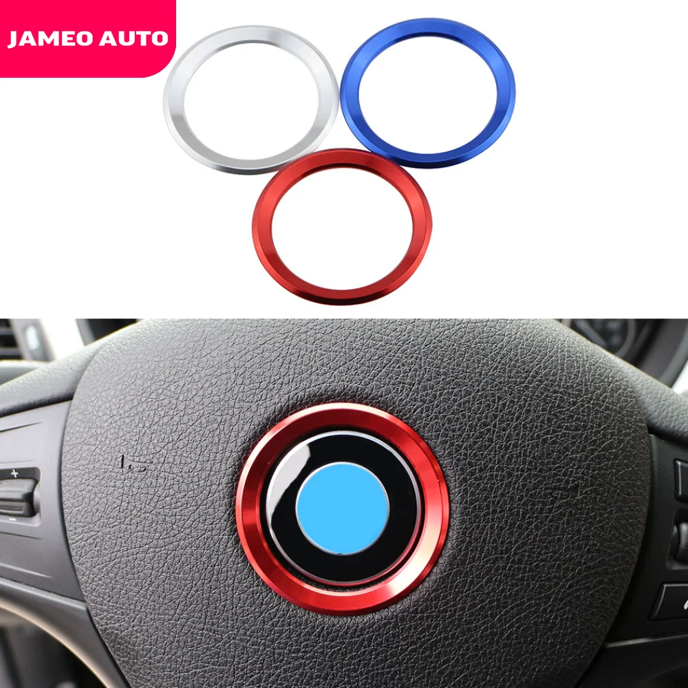 Car Steering Wheel Center Ring Cover Trim Sticker Fit for BMW 1 3 4 5 7 Series M3 M5 GT3 E81 E87 F30 34 F10 GT5 X1 X3 X5 X6