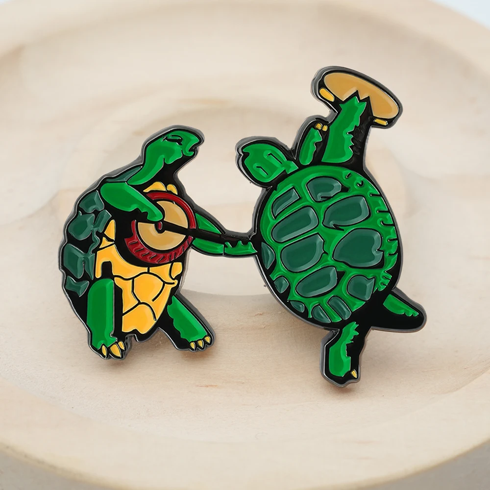 Cartoon Turtle Broo…