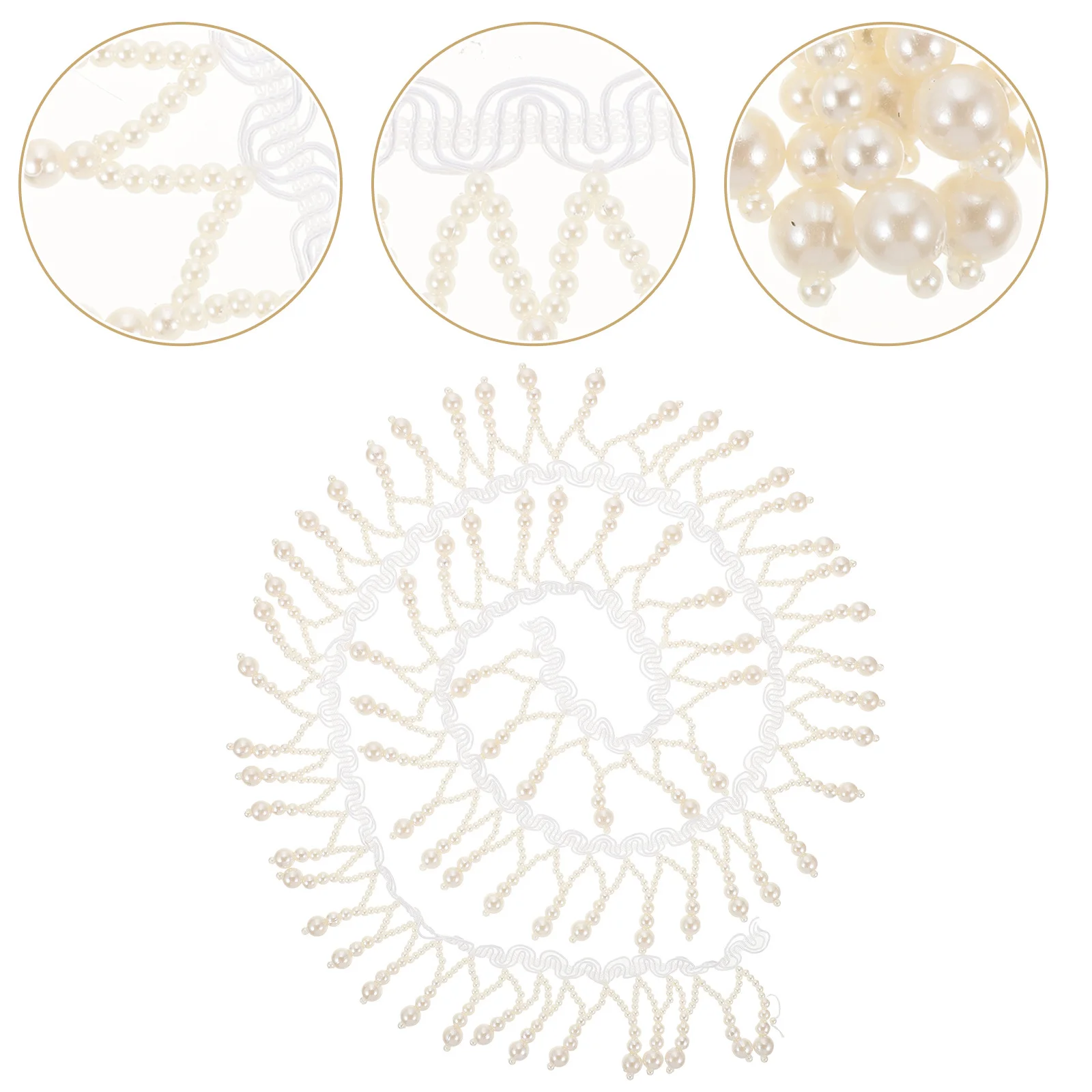 

Pearl Tassel Trim Diy Craft Ribbon For Clothing Curtains Tablecloths Lingerie Decorative Trim Handicraft Supplies