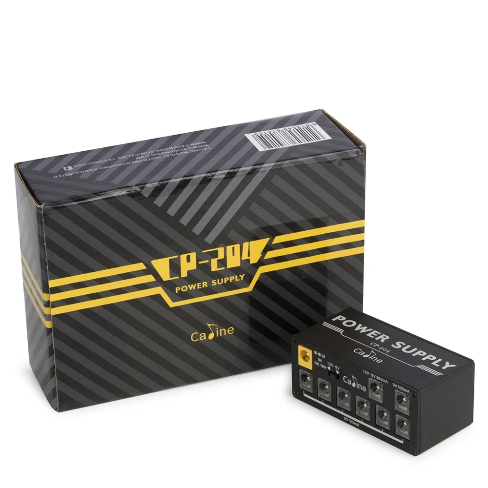 تأثير الغيتار دواسة الطاقة 8 مخرجات معزولة توريد المضادة للتدخل تأثير الغيتار الطاقة 18 واط إخراج مختلف