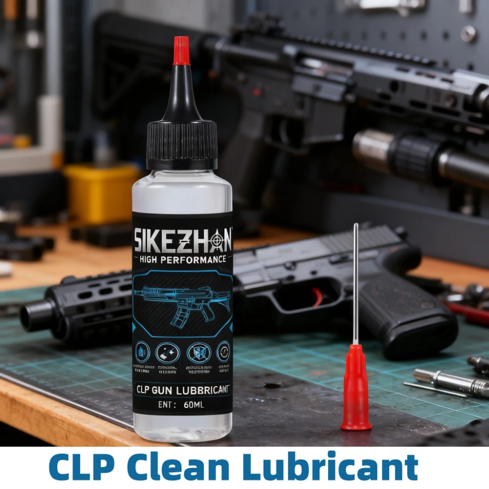 CLP-lubricante limpio y conservador, aceite lubricante todo en uno para pistola con engrasador de punta de aguja de precisión para el cuidado de la pistola de tiro del Rifle