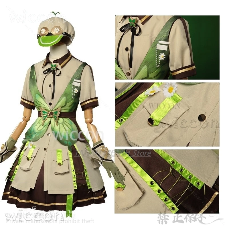 Anime Game Infinity Nikki Cosplay Costume Lolita Dress Hat Accessories FullSet Halloween Christmas Party Girls Customized