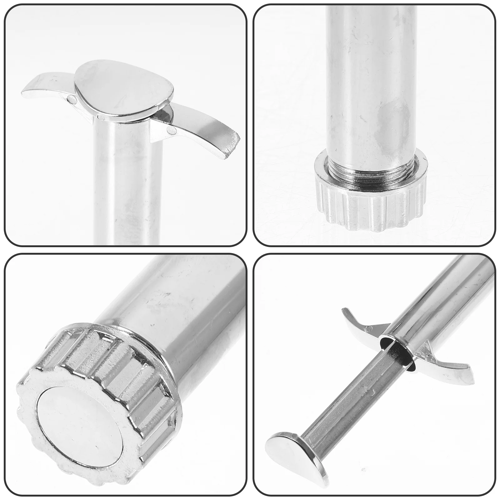 Pottery Clay Squeezer Metal for Multi-use Portable Rotary Tool Mud Extruder Kit Convenient Molds Tools Major Stainless