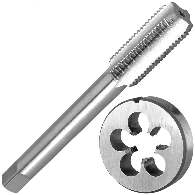 Debt M13x0.5 M13x1 M13x1.25 M13x1.75 M13x2 Tap And Die Set Right Hand Debt M13 Tap & Die for Home Repairing Tool Kit