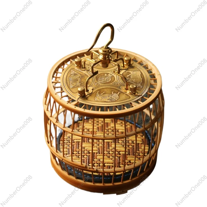 

Декаты старого Южу, чистый прецизионный шип ручной работы и врезная структура, клетка для консока, песня, червь, посуда, орнамент