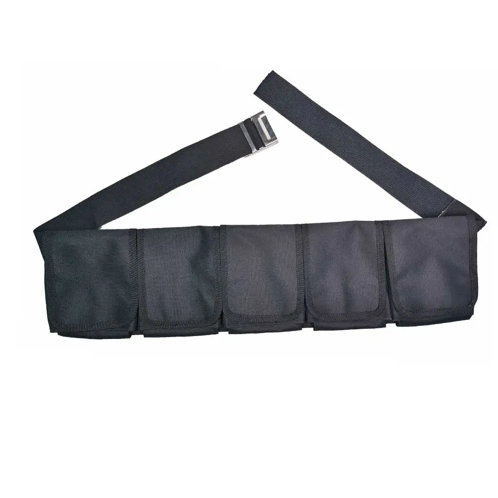 Adjustable Scuba Dive Weight Pocket Belt Snorkeling and Freediving 3 5 Pocket Weight Belt Quick Release Metal Buckle