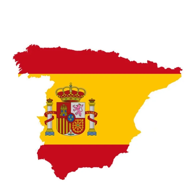 

Spain Map Car Sticker Decal Motorcycle Helmet Window Accessories