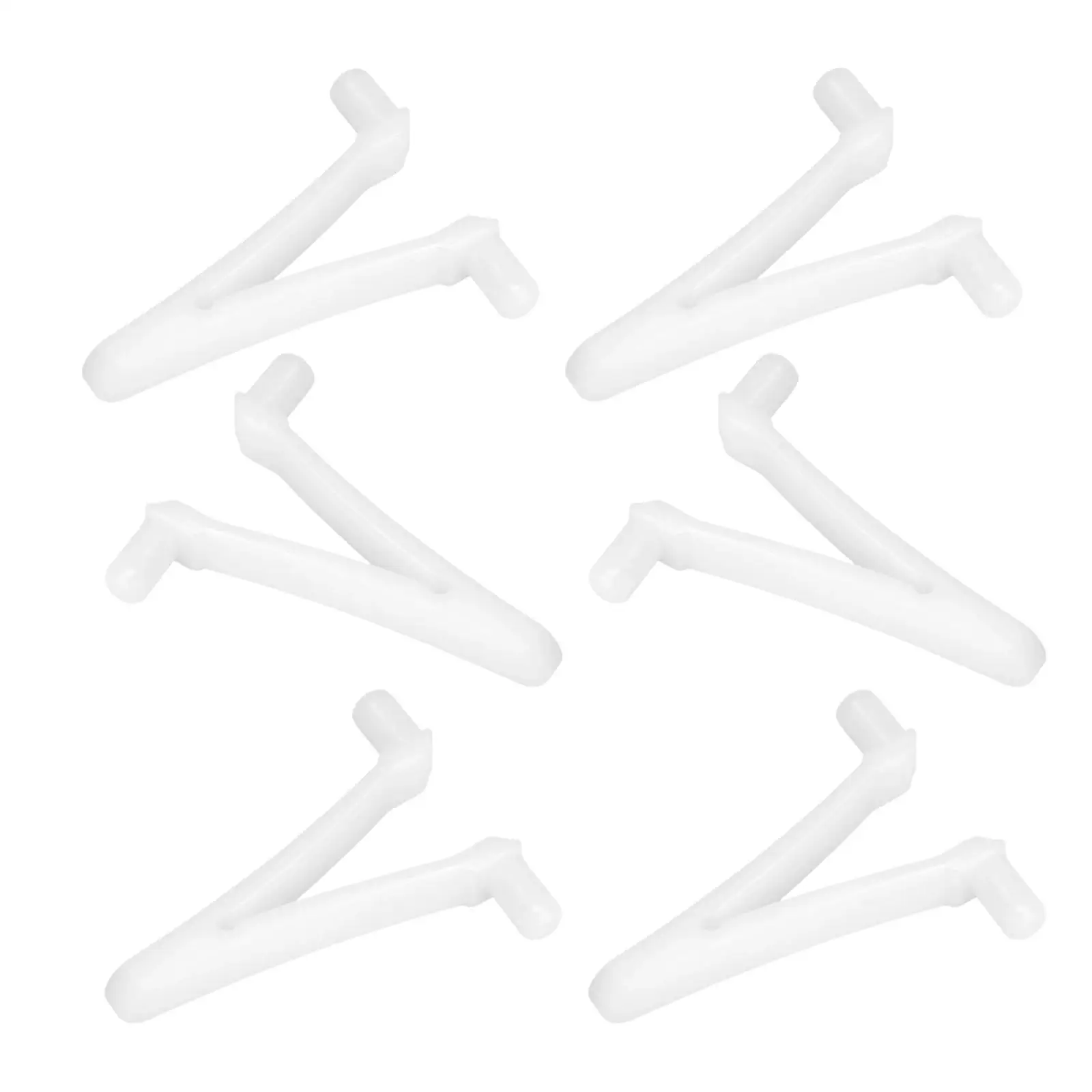 6x Swimming Pool Attachments Durable Leaf Brushes or Poles Cleaning Tool for All Swimming Pool Fitments Replacement Pool Parts
