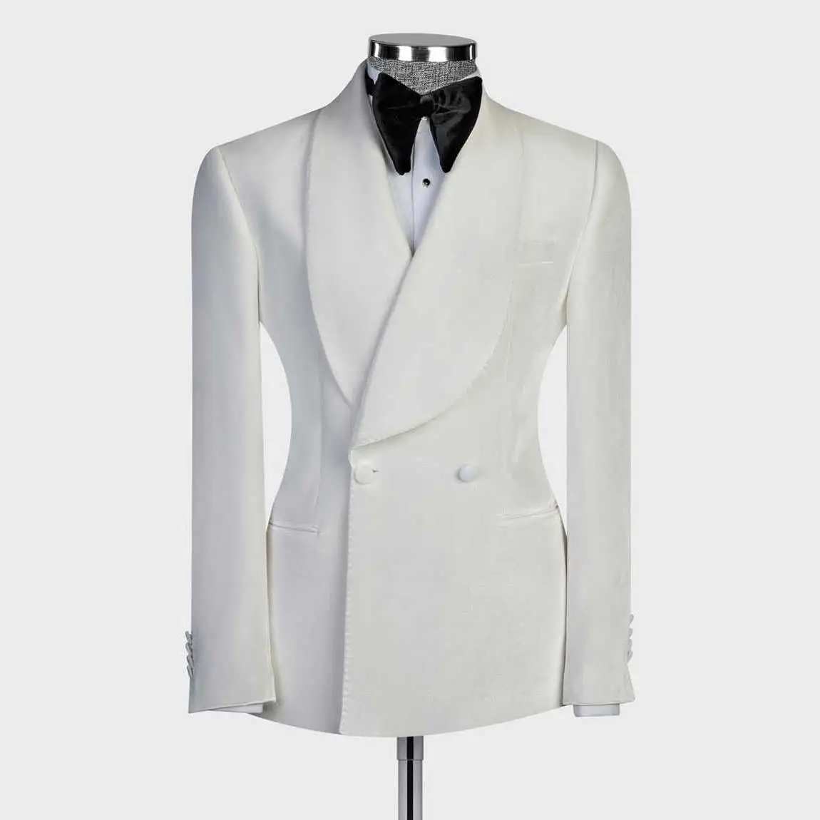 أنيقة المخملية الزفاف الرجال دعوى الرجال دعوى حزب البدلة 2-PCS ضئيلة مصممة خصيصا العريس وصيف المناسبات الرسمية حجم مخصص