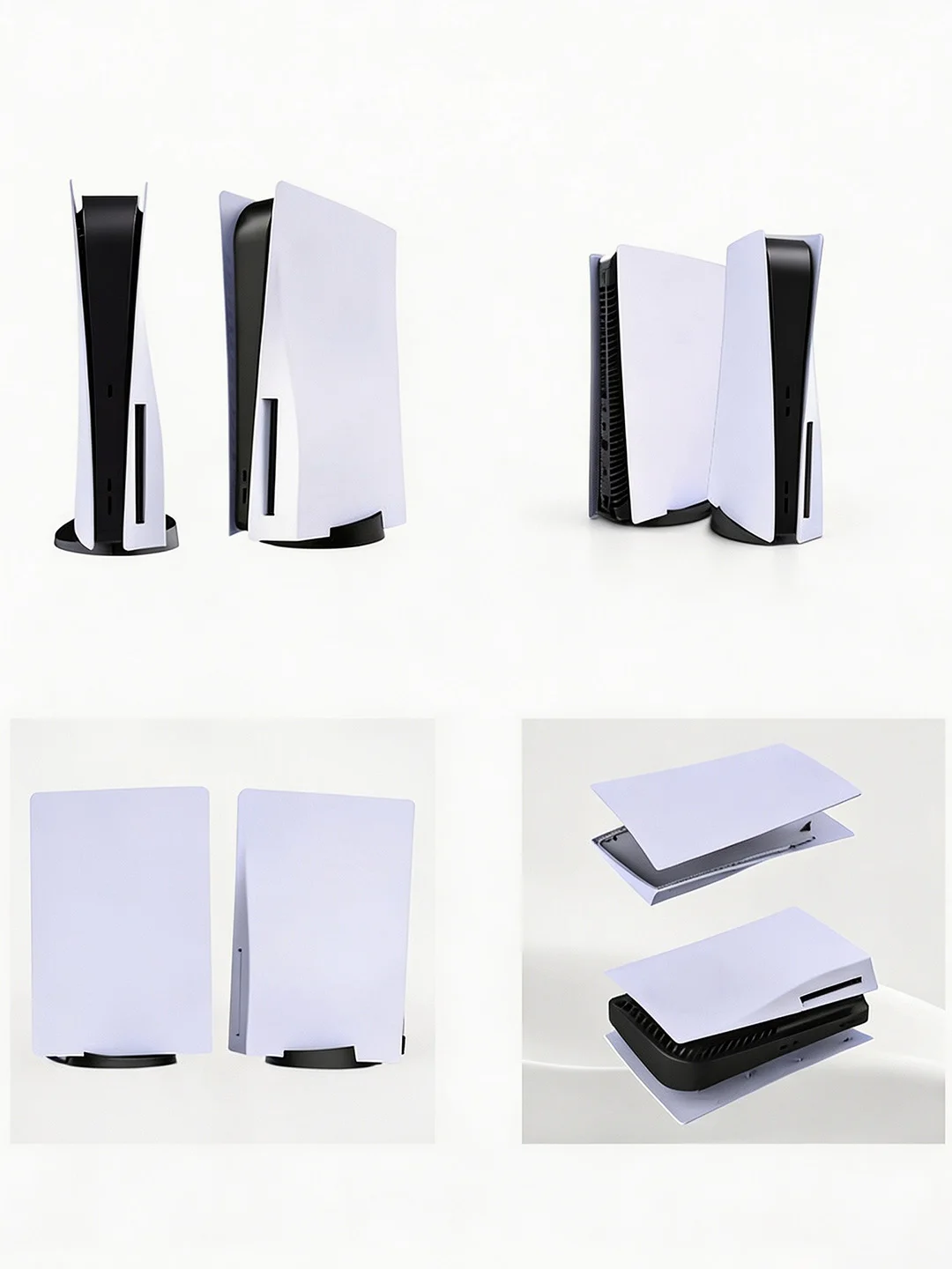Obudowa na konsolę PS5 w wersji z napędem dyskowym, osłona ochronna na konsolę PlayStation 5, personalizowana obudowa. — 2