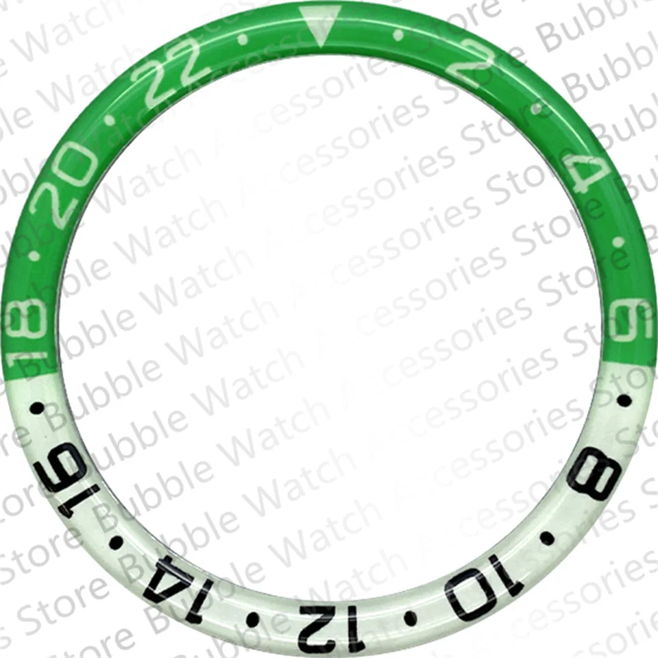 38*31,5 мм Смола Синий Оранжевый Розовый с зеленым светящимся ободом вставка подходит для SKX007 SKX009 SRPD Submariner автоматические мужские часы