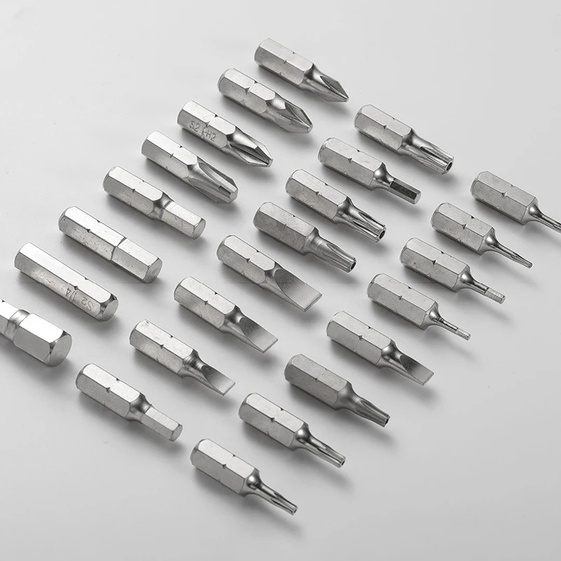 Ratchet Screwdriver Set 24 Pcs Multifunctional Manual Screwdriver Kit Removable Portable Magnetic Screwdrivers Repair Tools