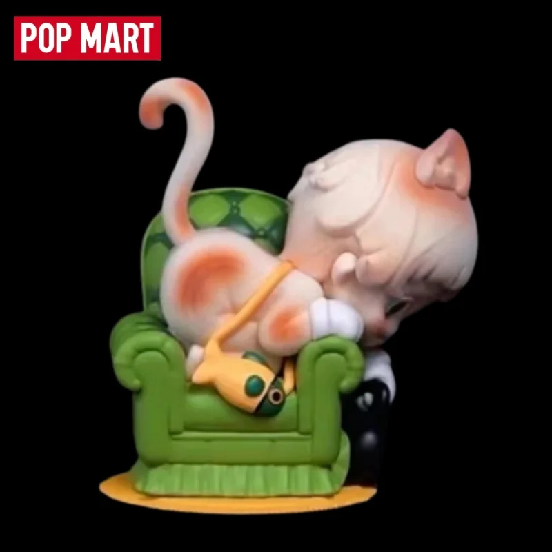 POP MART Neue Inosoul Serie Rainy Reveries Blind Box Sammlerfigur Desktop-Ornament Wohndekoration Mystery Box Geschenkidee