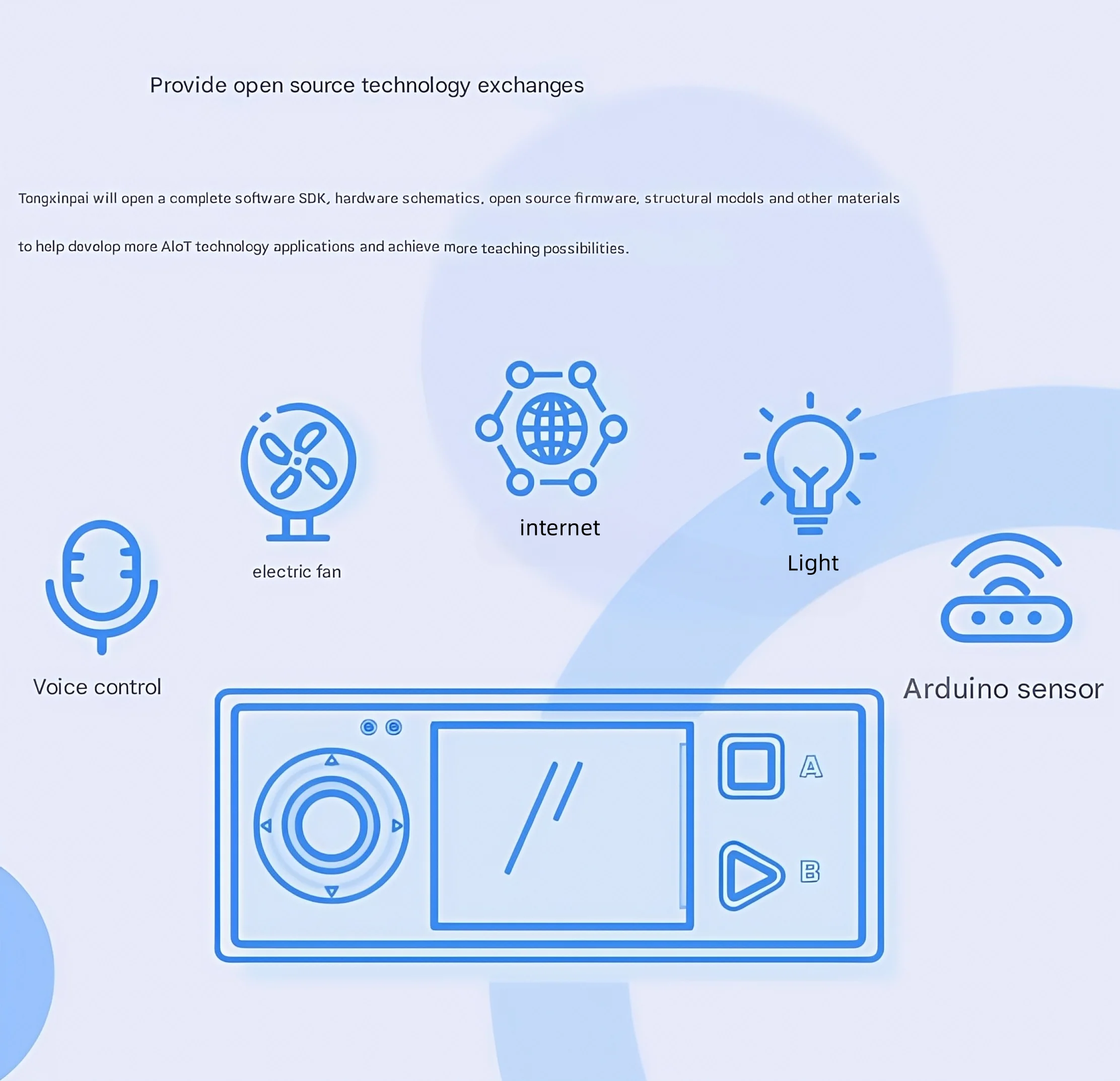 CyberPi artificial intelligence Python maker STEAM education networkable microcomputer