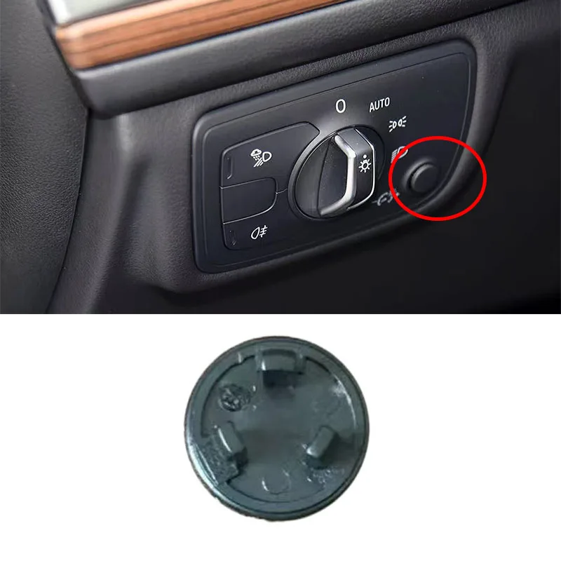 4G0941158D Headlight Switch Brightness Adjustment Knob Cover Automobiles Parts Accessories Car Decoration Stuff For Audi A6 A7