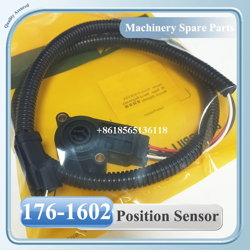 950H 950K Throttle Position Sensor 176-1602 1761602 for C7 C10 C12 C13 C15 3406e 775e Engine Sensor