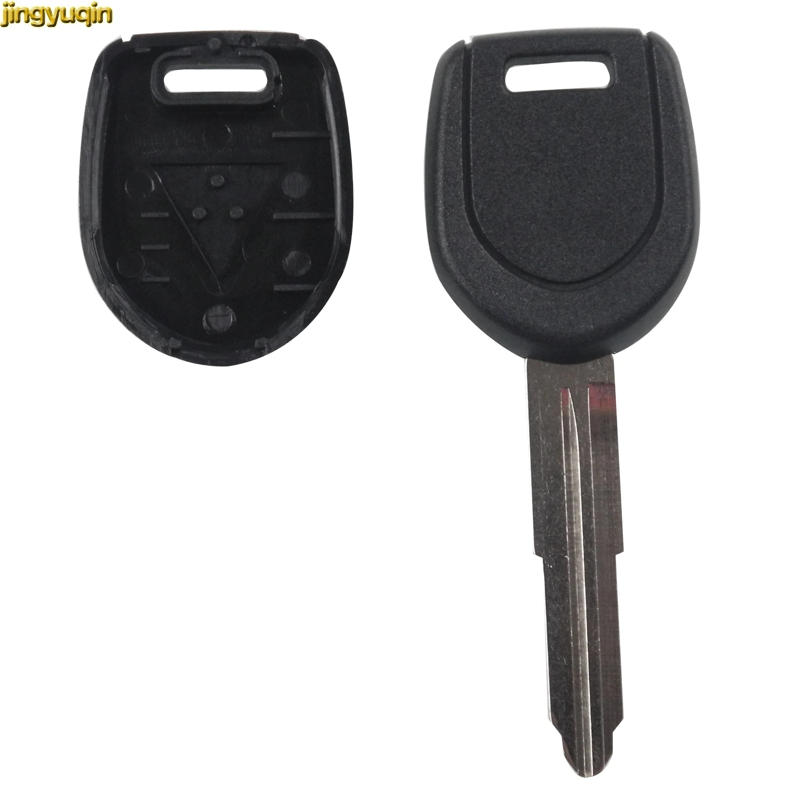 

Jingyuqin 10 шт. сменный транспондер Автомобильный ключ оболочка Чехол чехол Брелок чехол для Mitsubishi Eclipse Galant Endeavor ключ левое лезвие